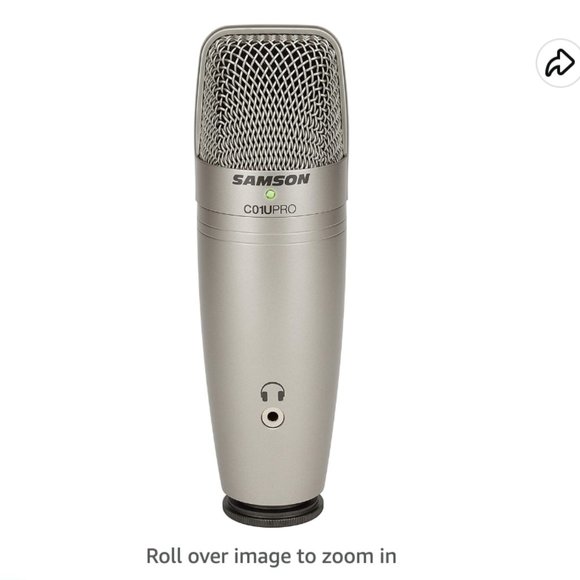 Samson Technologies SAC01UPRO USB Studio Condenser Microphone - Picture 2 of 5